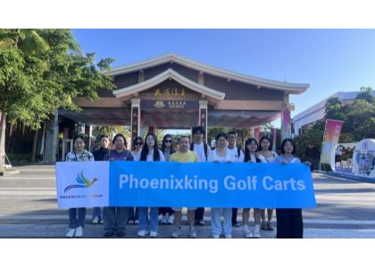 Sales Team Building -- Phoenixking Golf Carts